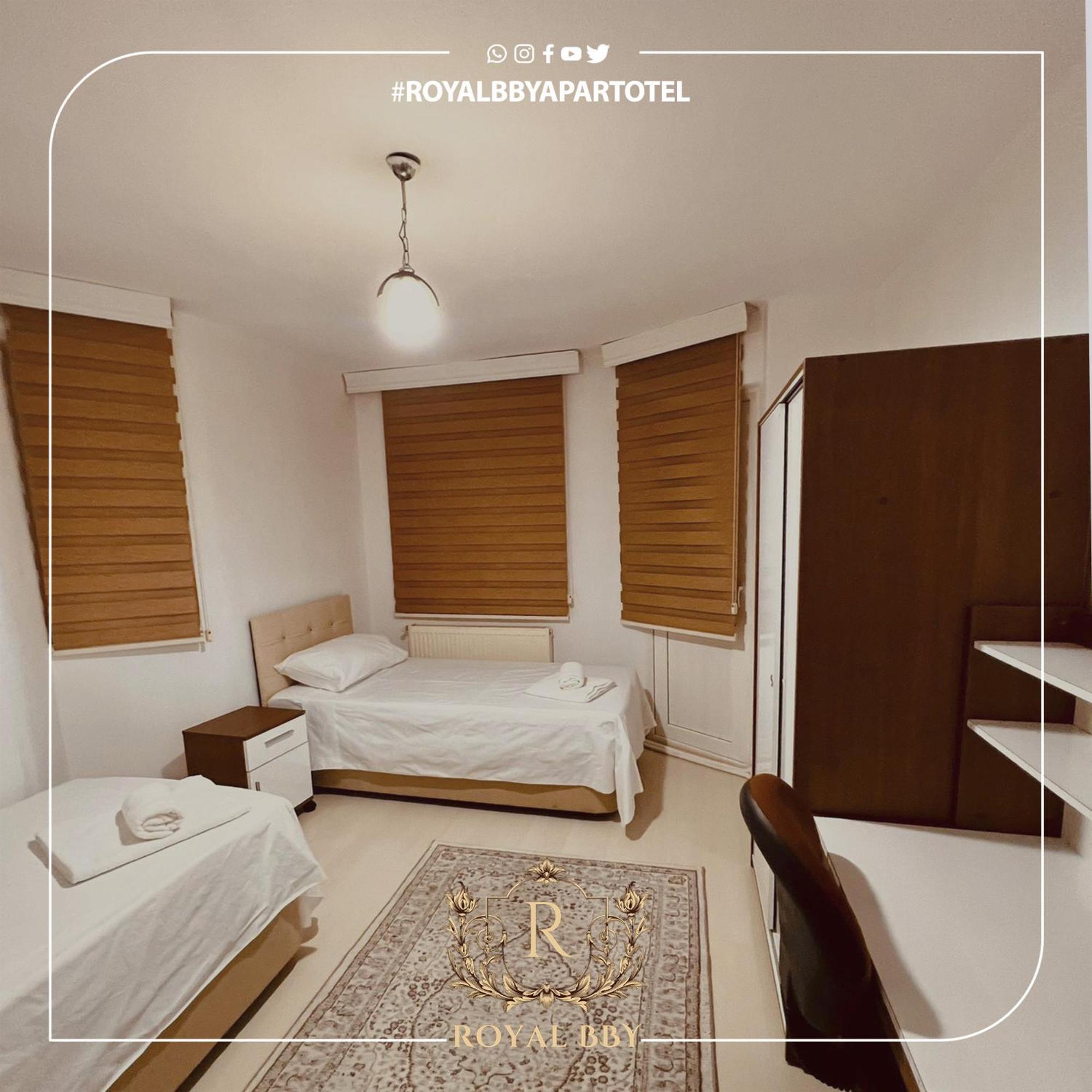 Royal Bby Apart Otel Gorukle Bagian luar foto